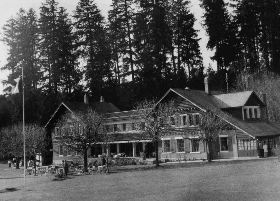 The clubhouse from 1953 to 1964